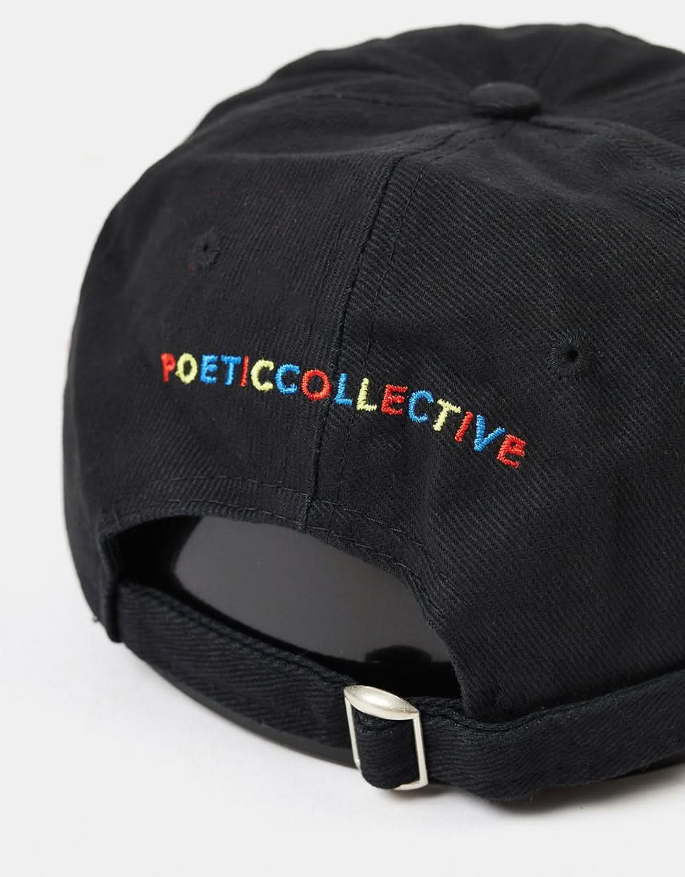 Poetic Collective Classic Cap - Black/Color Logo