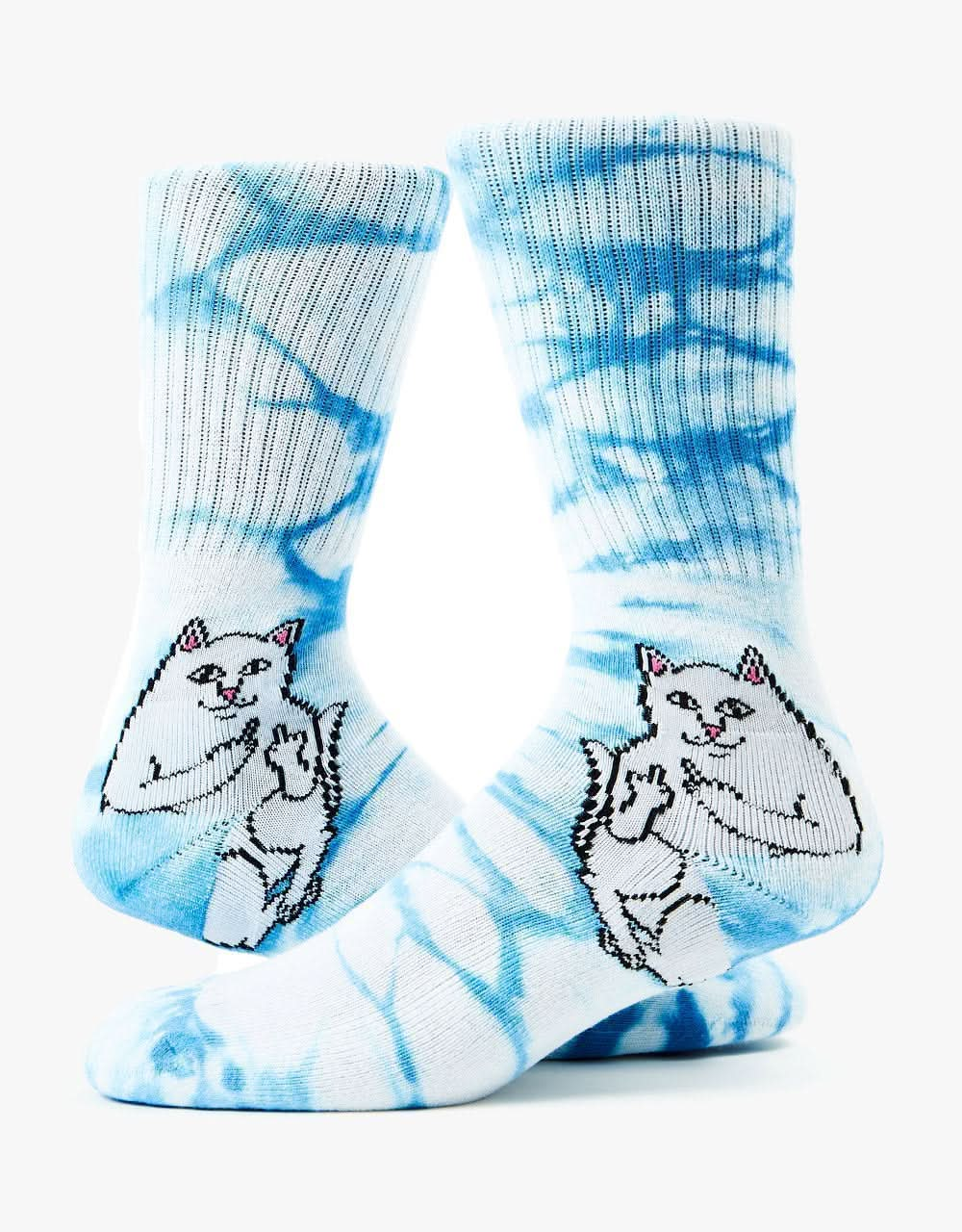 RIPNDIP Lord Nermal Socks - Cornflower Cloud Wash