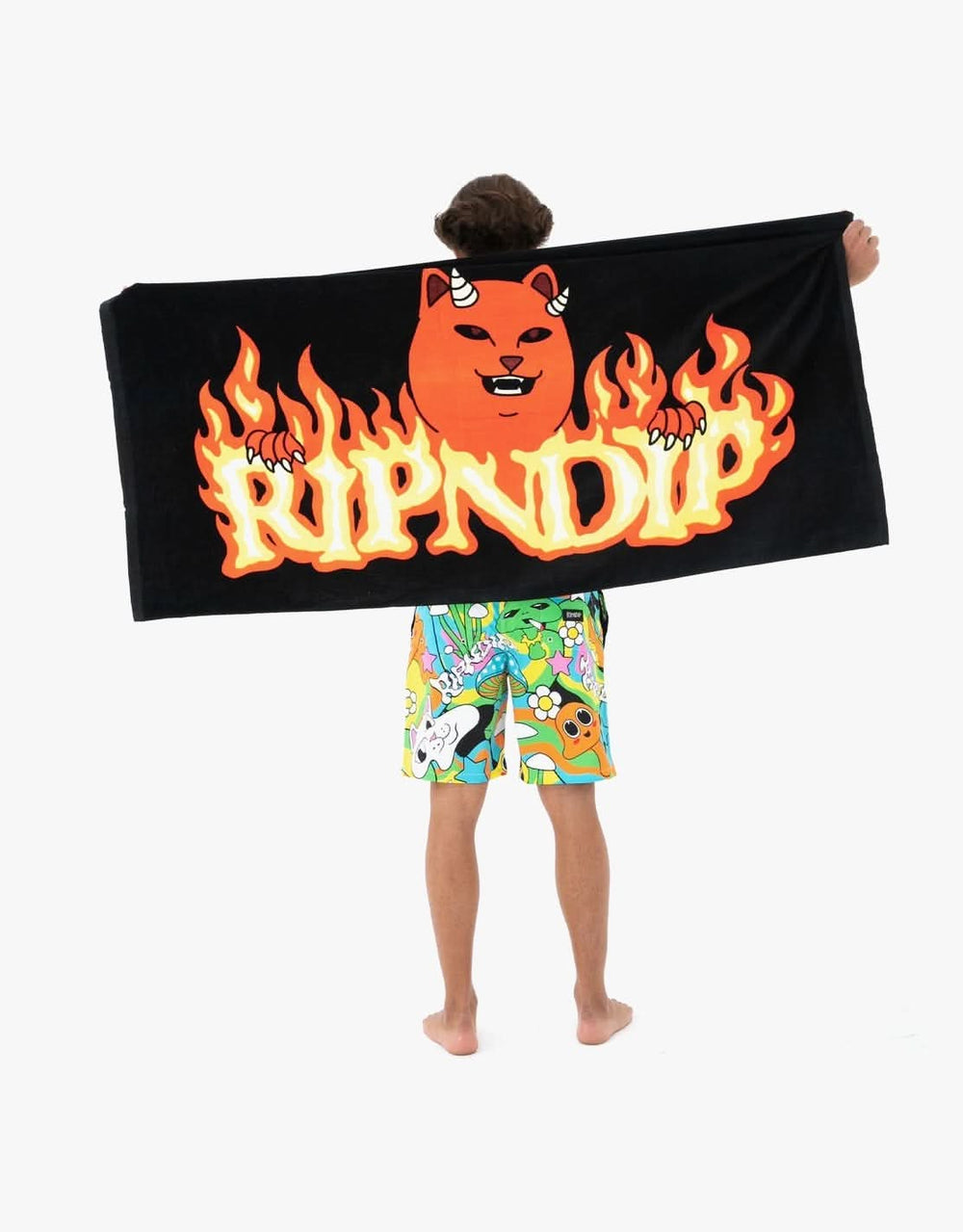 RIPNDIP Devils Work Beach Towel - Black