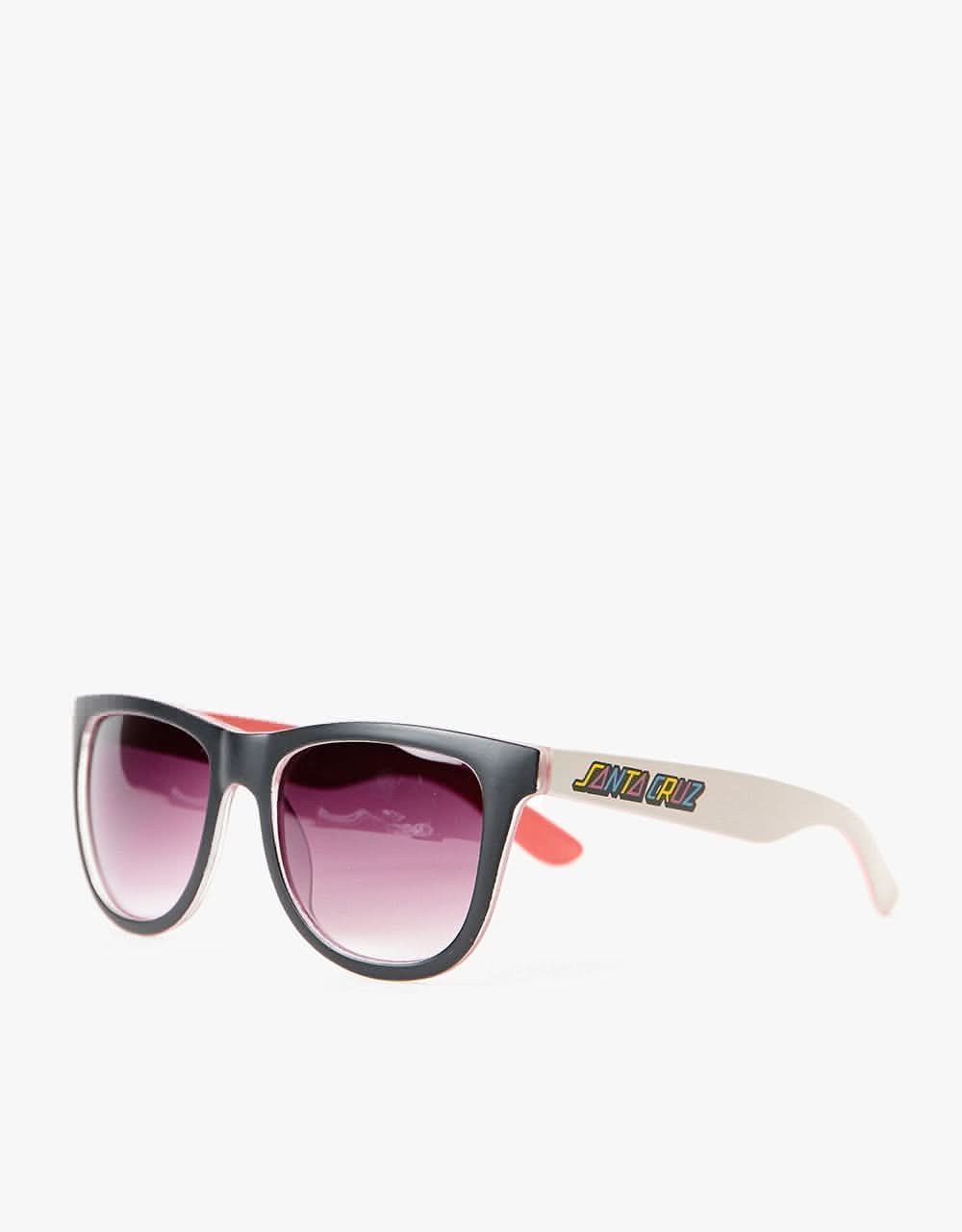 Santa Cruz Strip In Colour Sunglasses - Grey/Burgundy