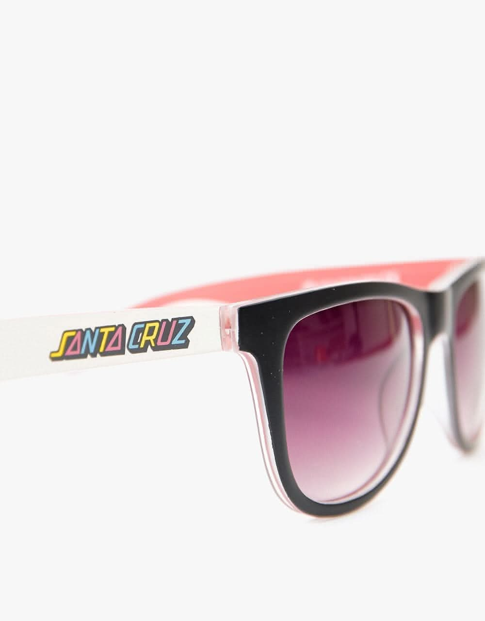 Santa Cruz Strip In Colour Sunglasses - Grey/Burgundy