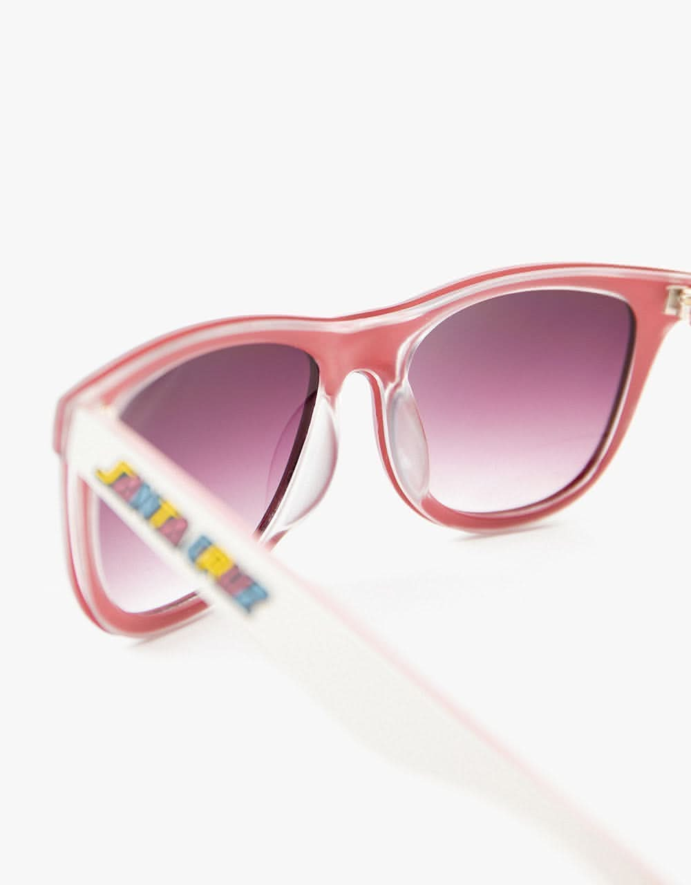 Santa Cruz Strip In Colour Sunglasses - Grey/Burgundy