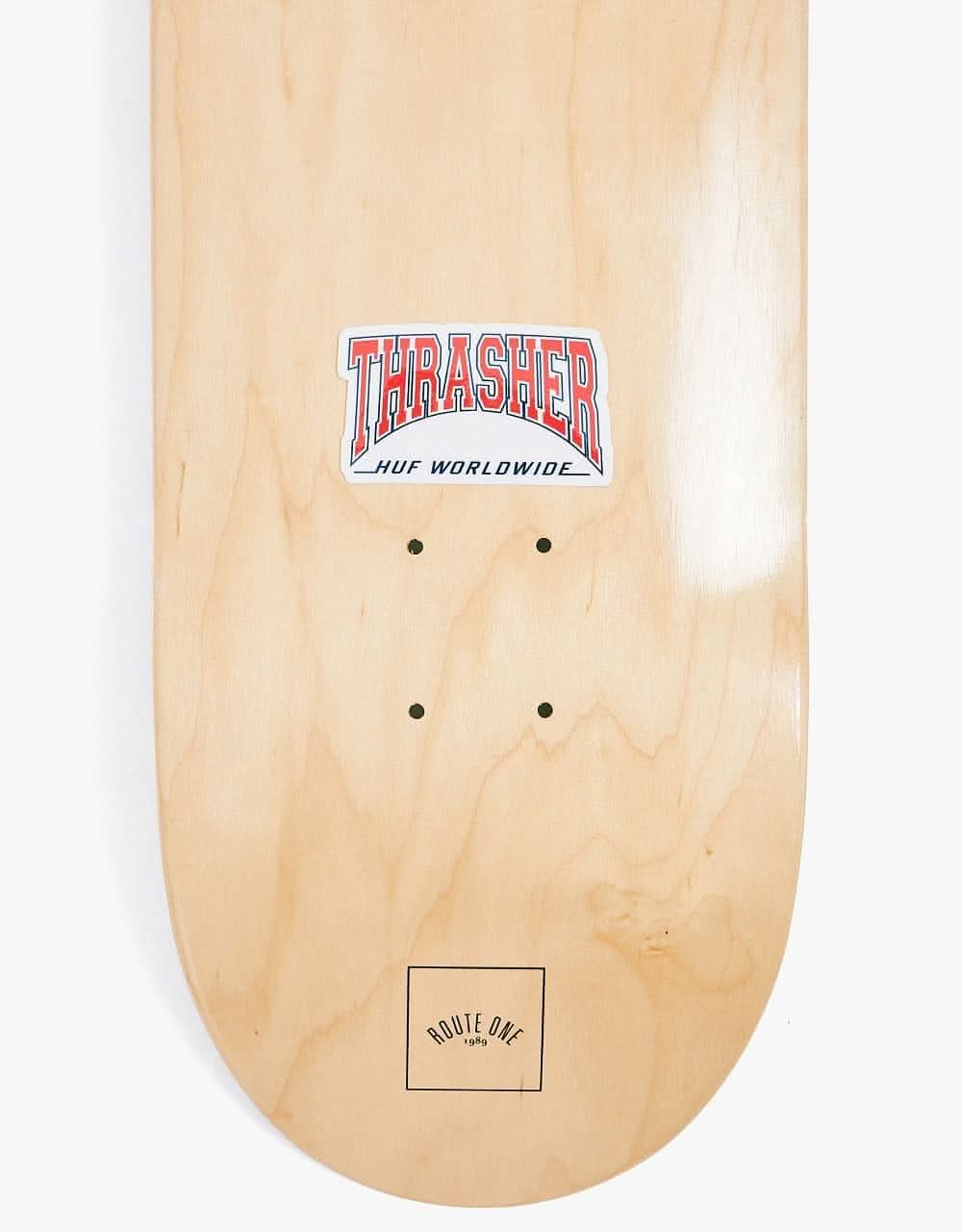 HUF x Thrasher High Point Sticker - Red