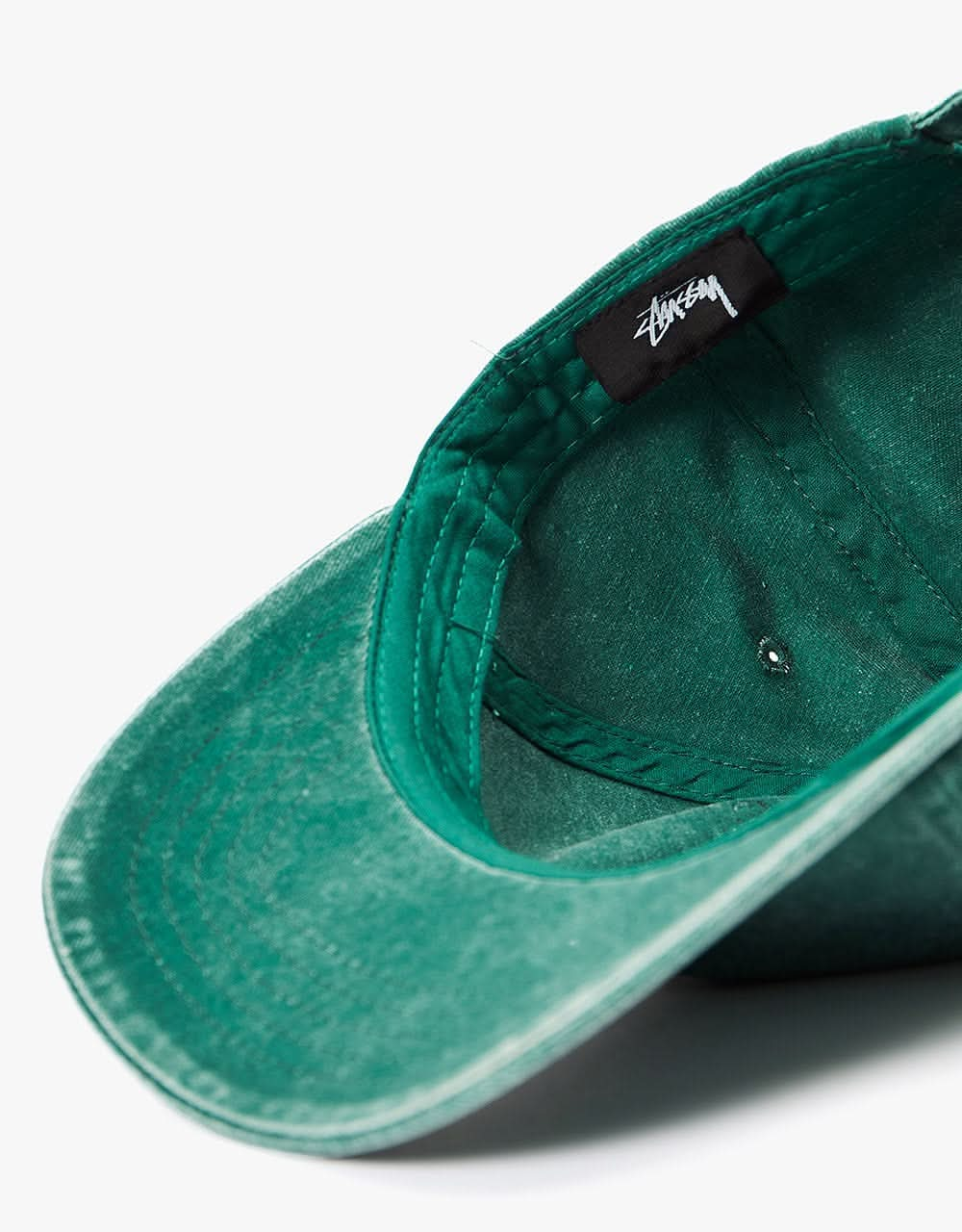 Stüssy Washed Stock Low Pro Cap - Green