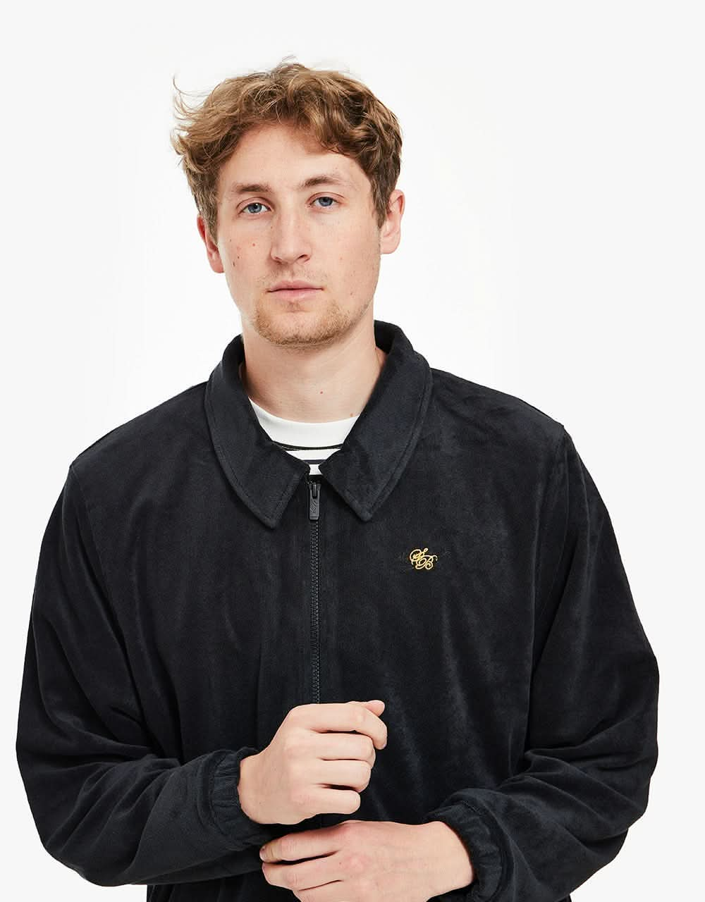 Nike SB Essentials Jacket - Black/Black/University Gold