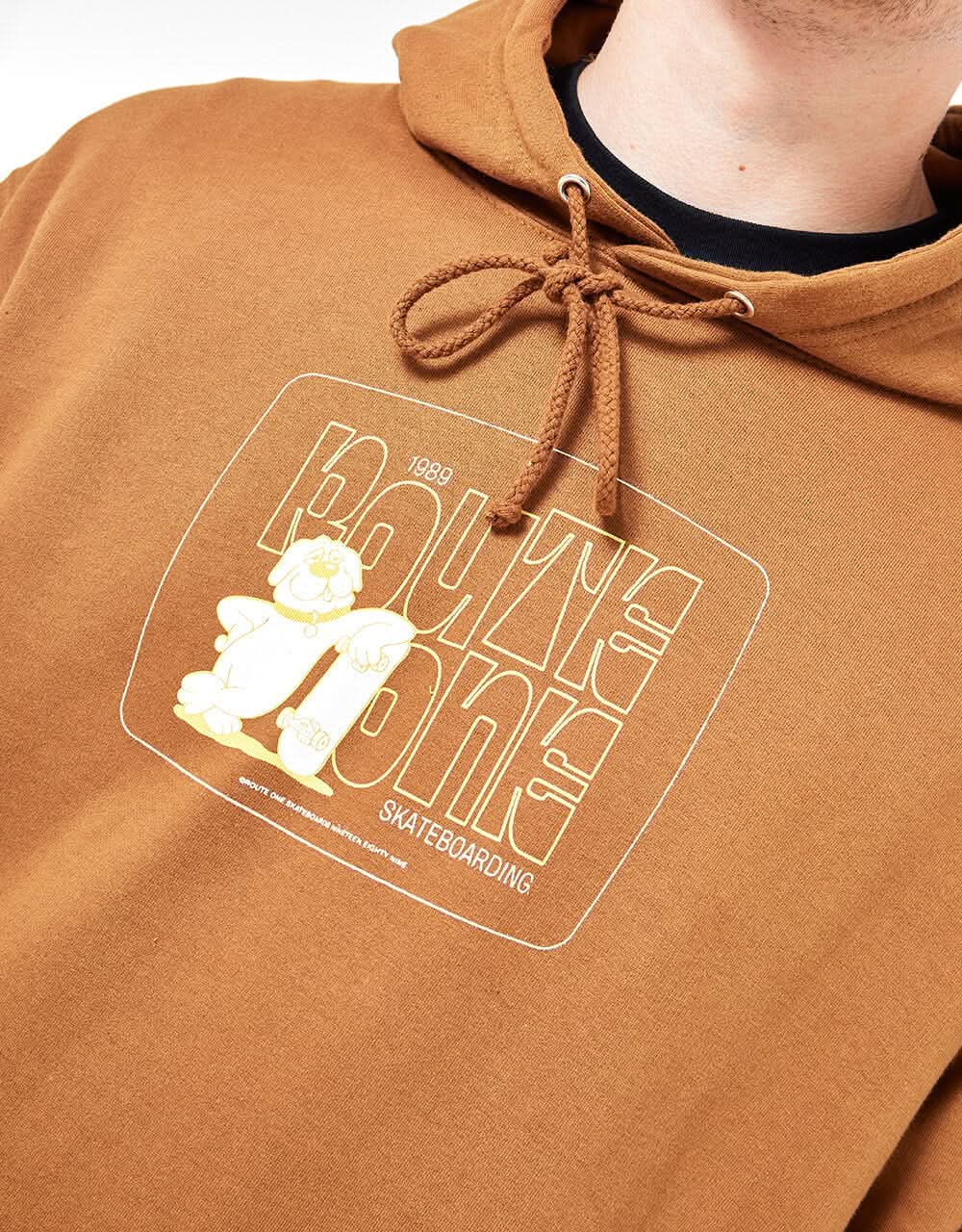 Route One Pooch Pullover Hoodie - Caramel Toffee