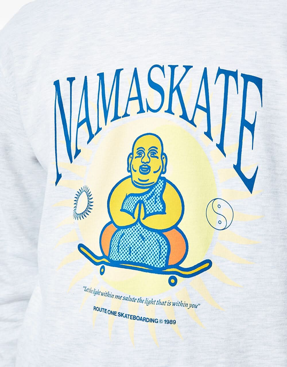 Route One Namaskate Sweatshirt - Ash