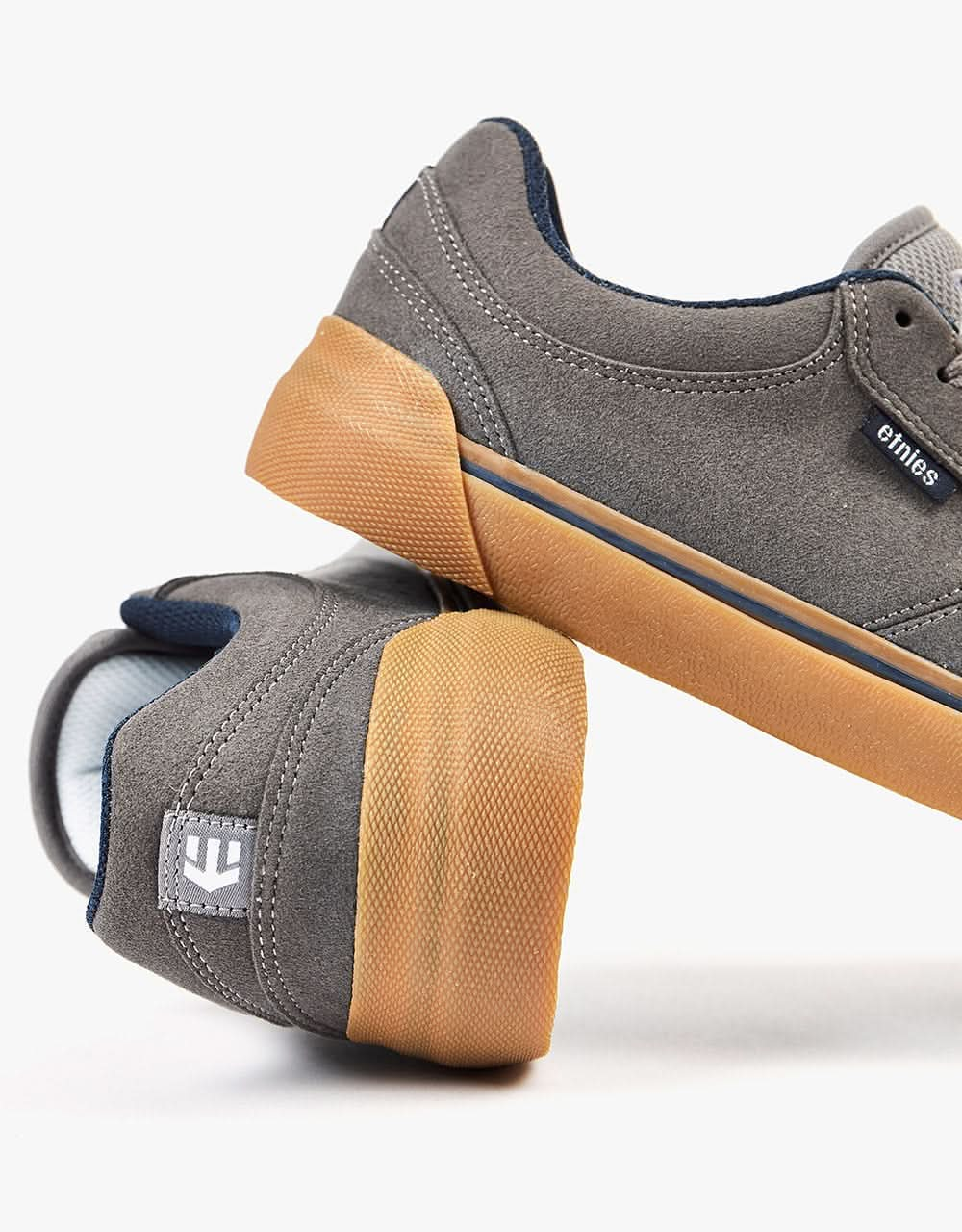 Etnies Joslin Vulc Skate Shoes - Grey/Gum