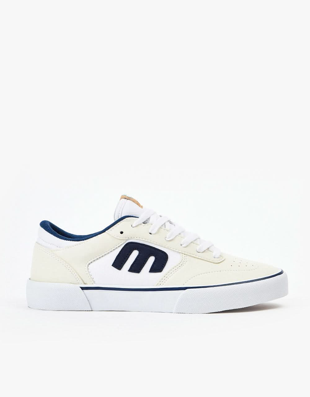 Etnies x Earth Day Windrow Vulc Skate Shoes - White/Blue