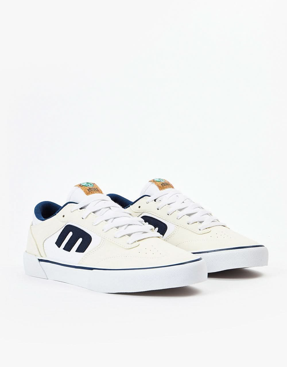 Etnies x Earth Day Windrow Vulc Skate Shoes - White/Blue