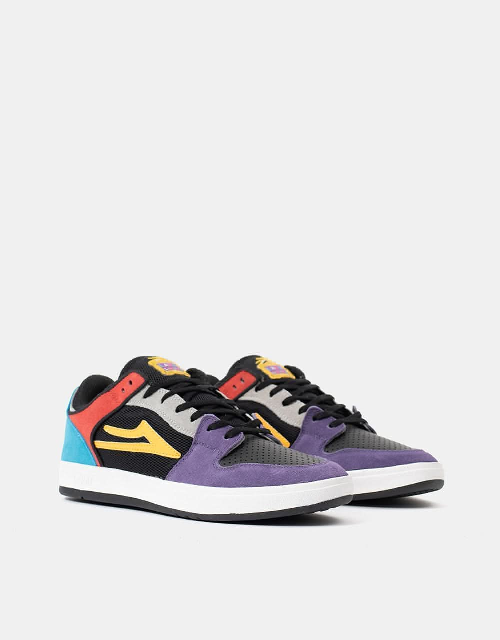 Lakai Telford Low Skate Shoes - Multi Suede