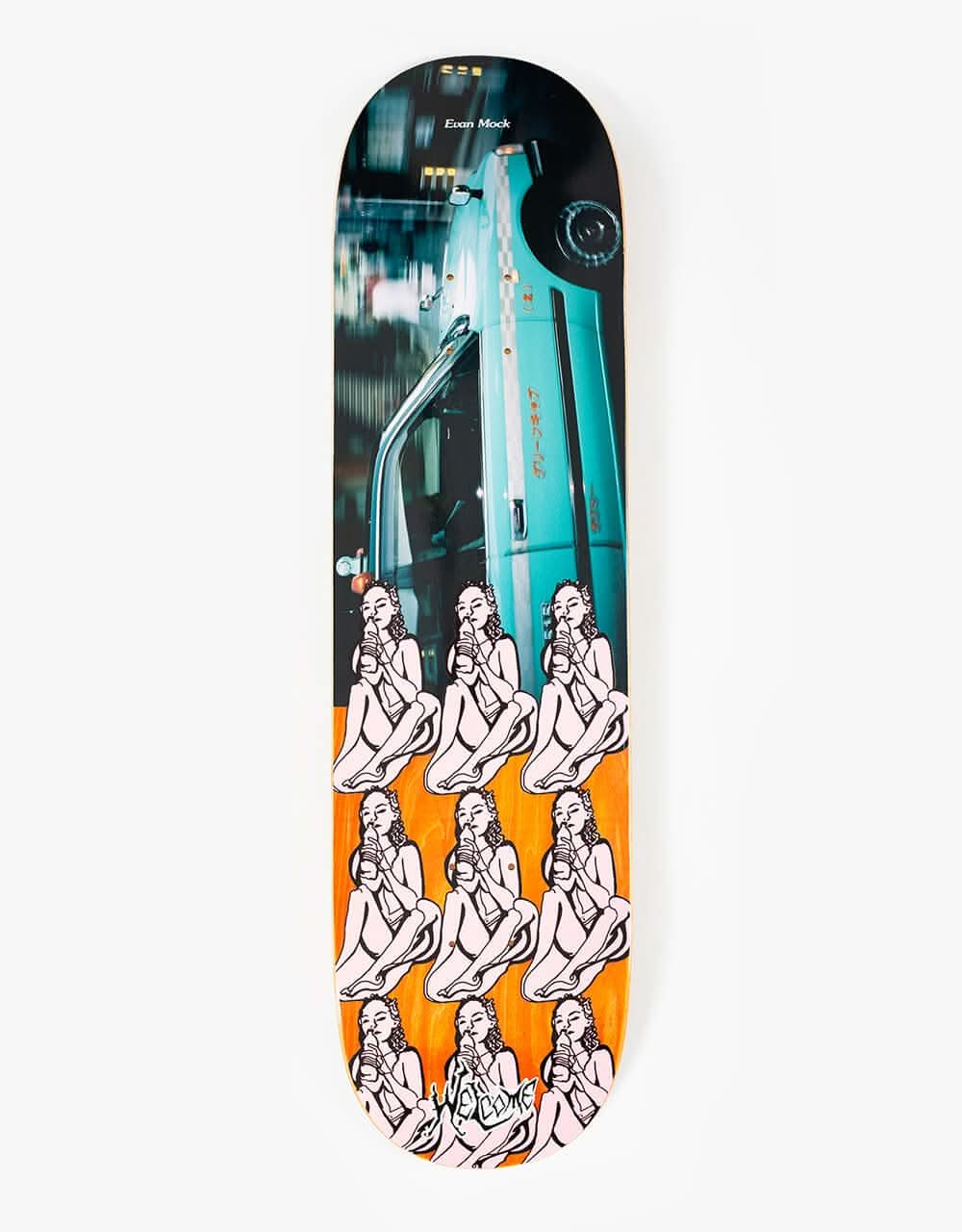 Welcome Mock Taxi on Island Skateboard Deck - 8.38"