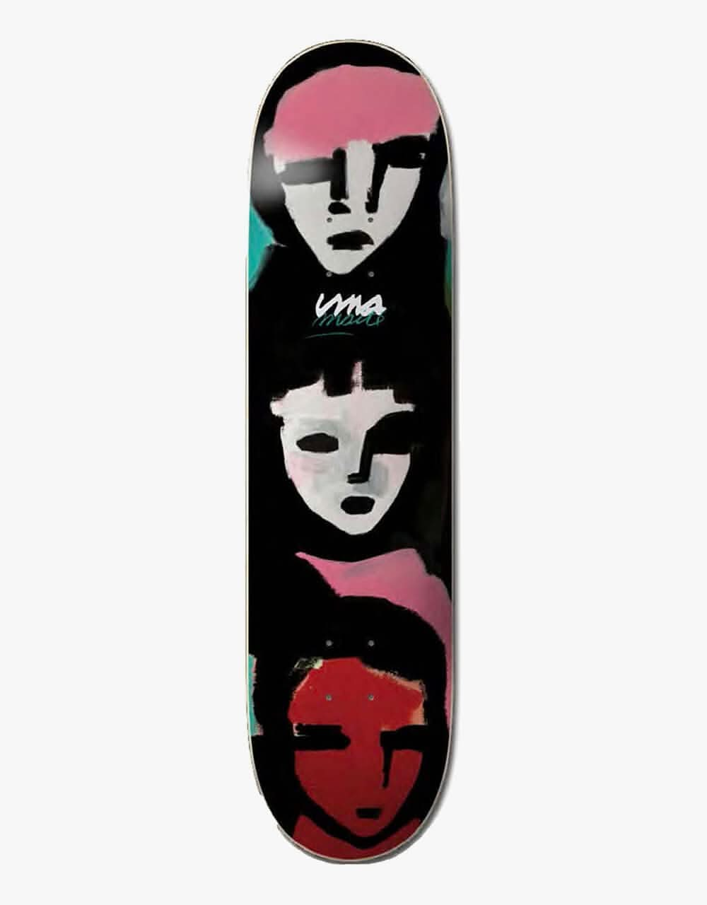 UMA Landsleds Maité Triplets on Toenail Skateboard Deck - 9"