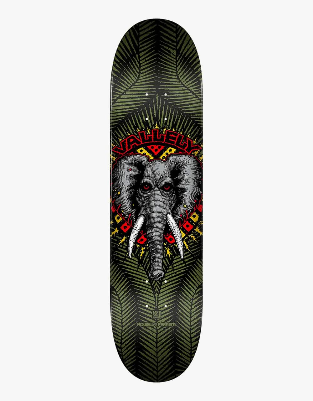 Powell Peralta Vallely Elephant Skateboard Deck - 8.25"