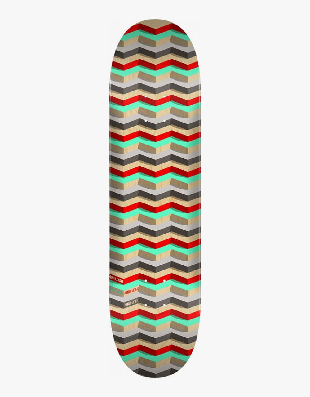 Mini Logo Steps 'Pattern Series' Shape 244 Skateboard Deck - 8.5"