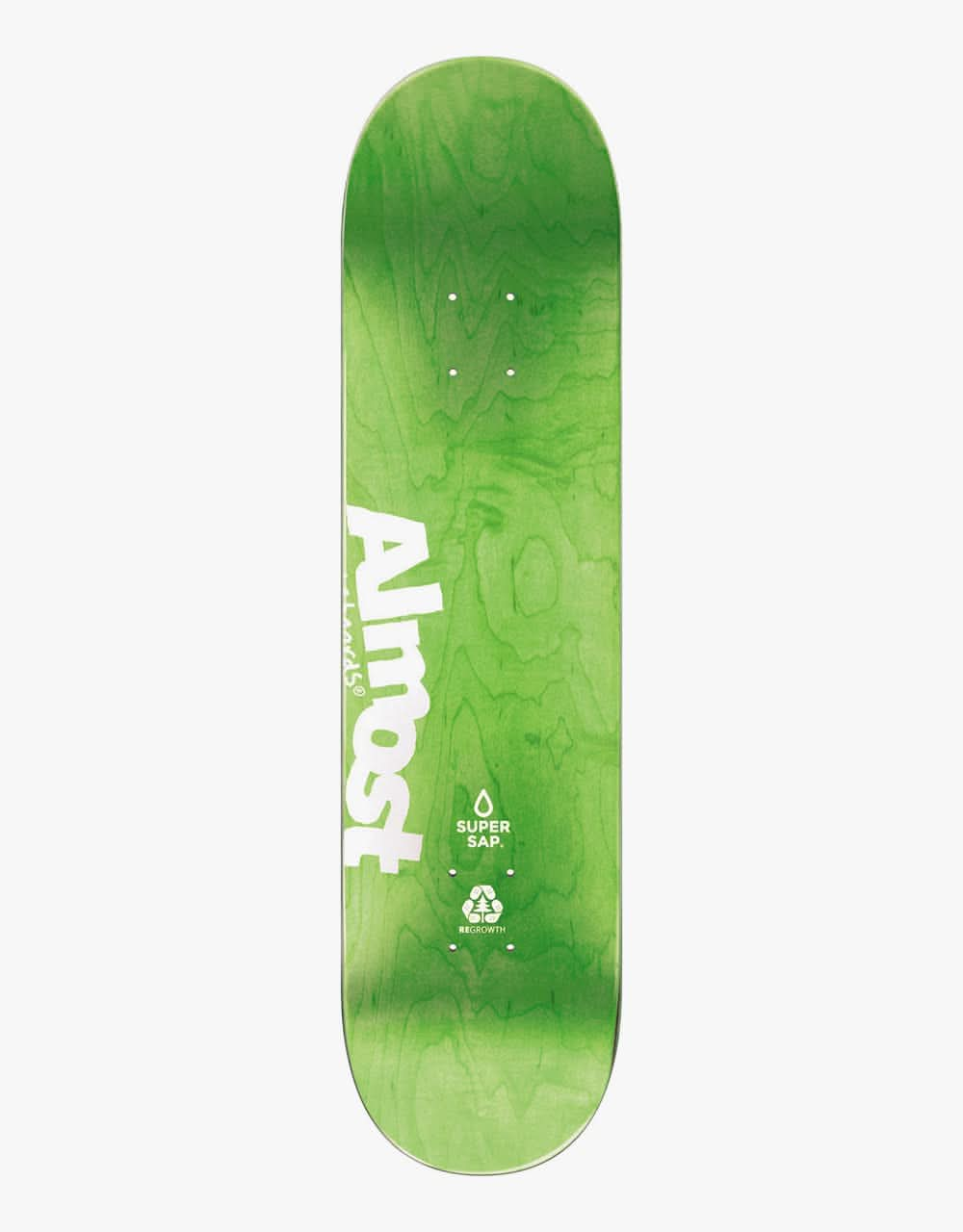 Almost Greener Super Sap R7 Skateboard Deck - 8.25"