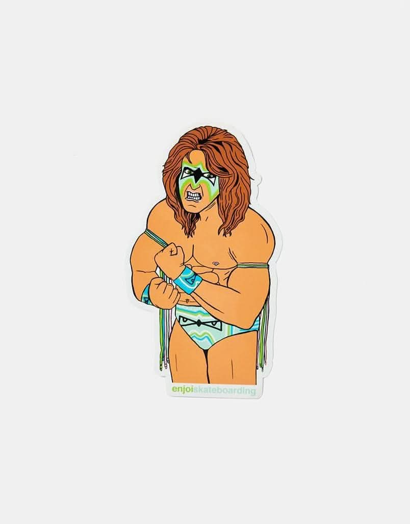 Enjoi x WWE Body Slam 'Ultimate Warrior' Sticker