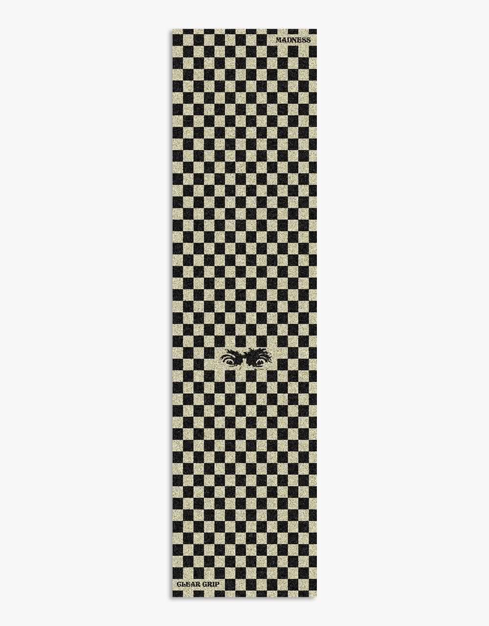 Madness Checkered View 10" Grip Tape Sheet