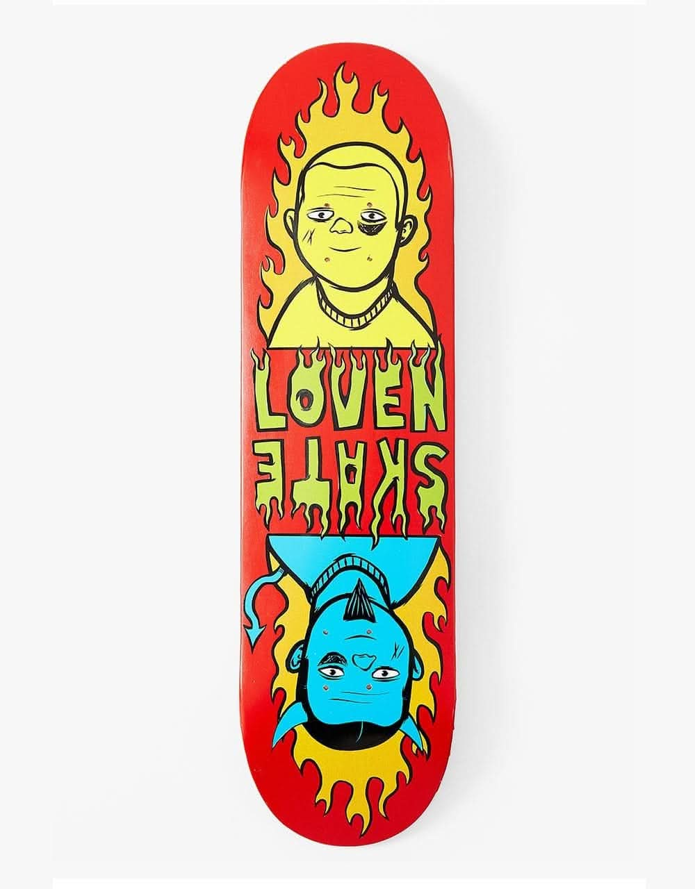 Lovenskate GOODN'EVIL Skateboard Deck - 8.8"