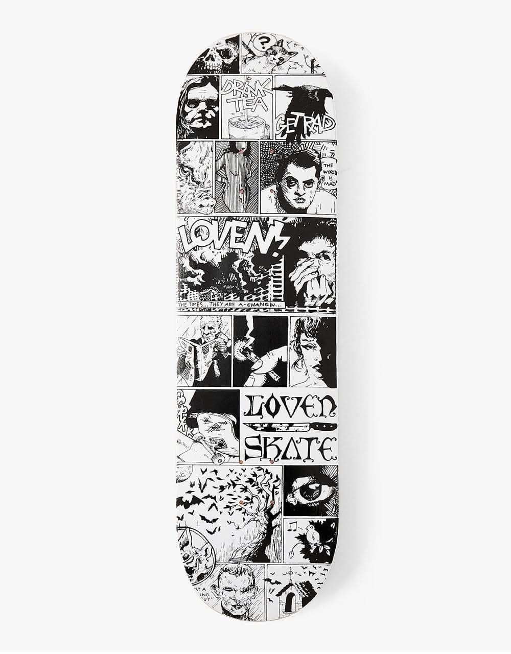 Lovenskate 'A GRAPHIC NOVEL' Skateboard Deck - 8.5"