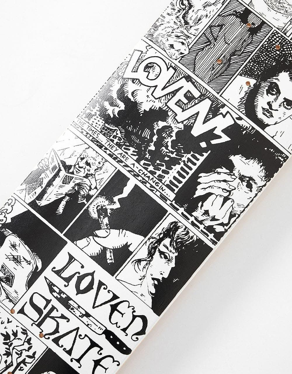 Lovenskate 'A GRAPHIC NOVEL' Skateboard Deck - 8.5"