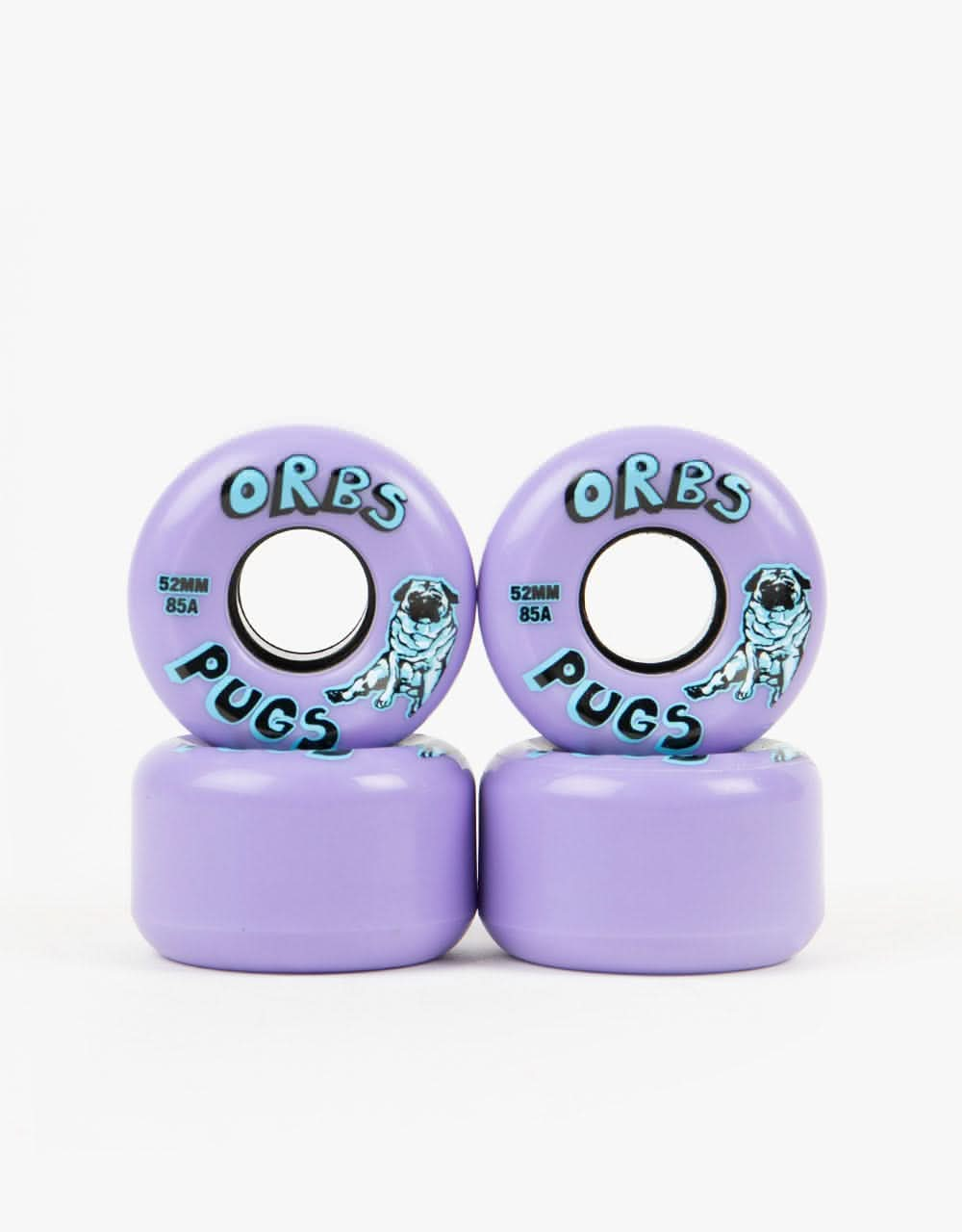 Orbs Pugs Conical 85a Skateboard Wheel - 52mm