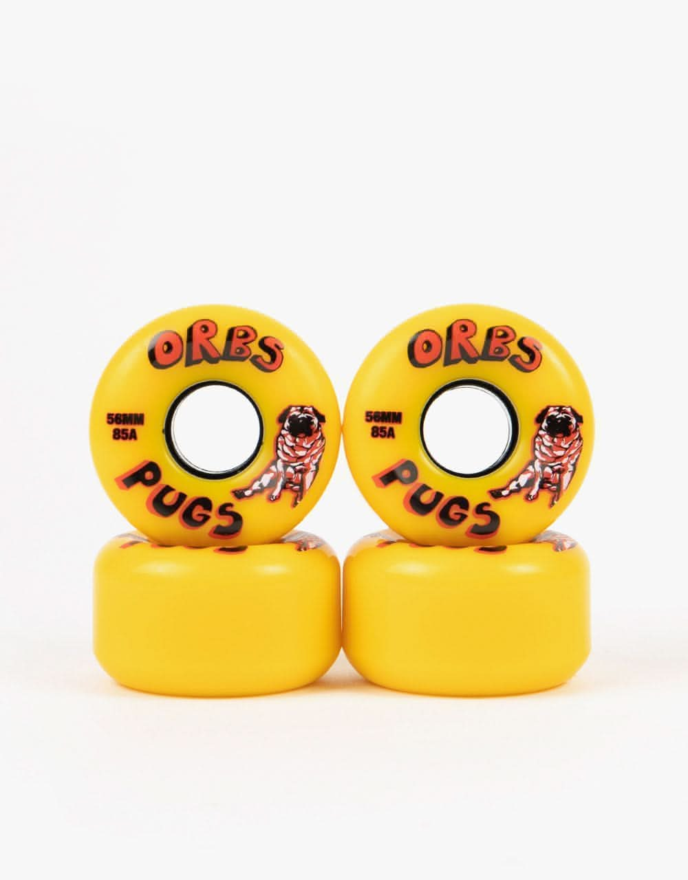 Orbs Pugs Conical 85a Skateboard Wheel - 56mm