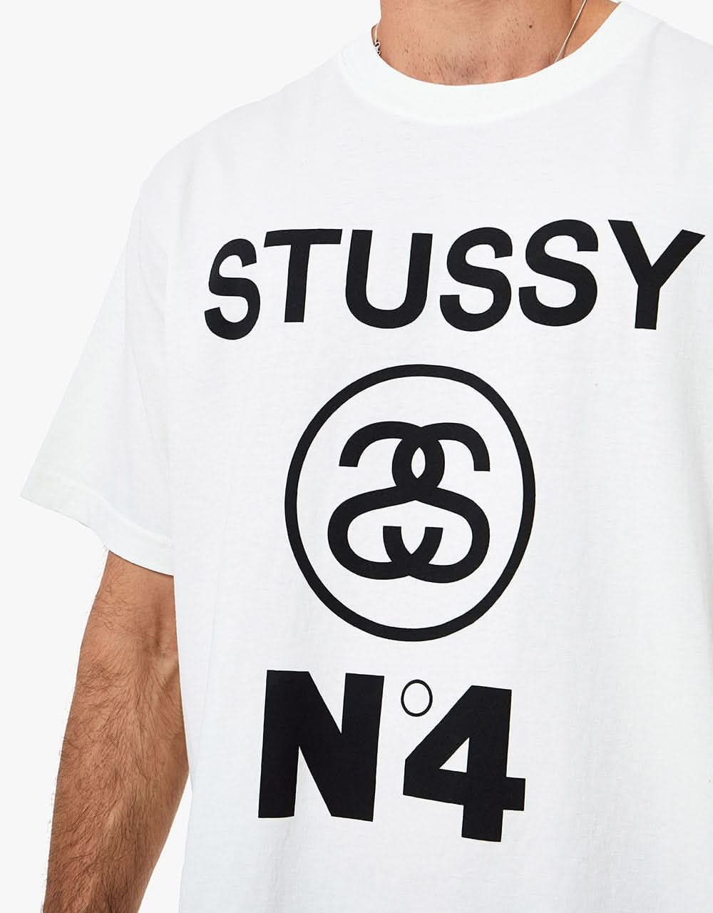 Stüssy Stussy No.4 Pigment Dyed T-Shirt - Natural