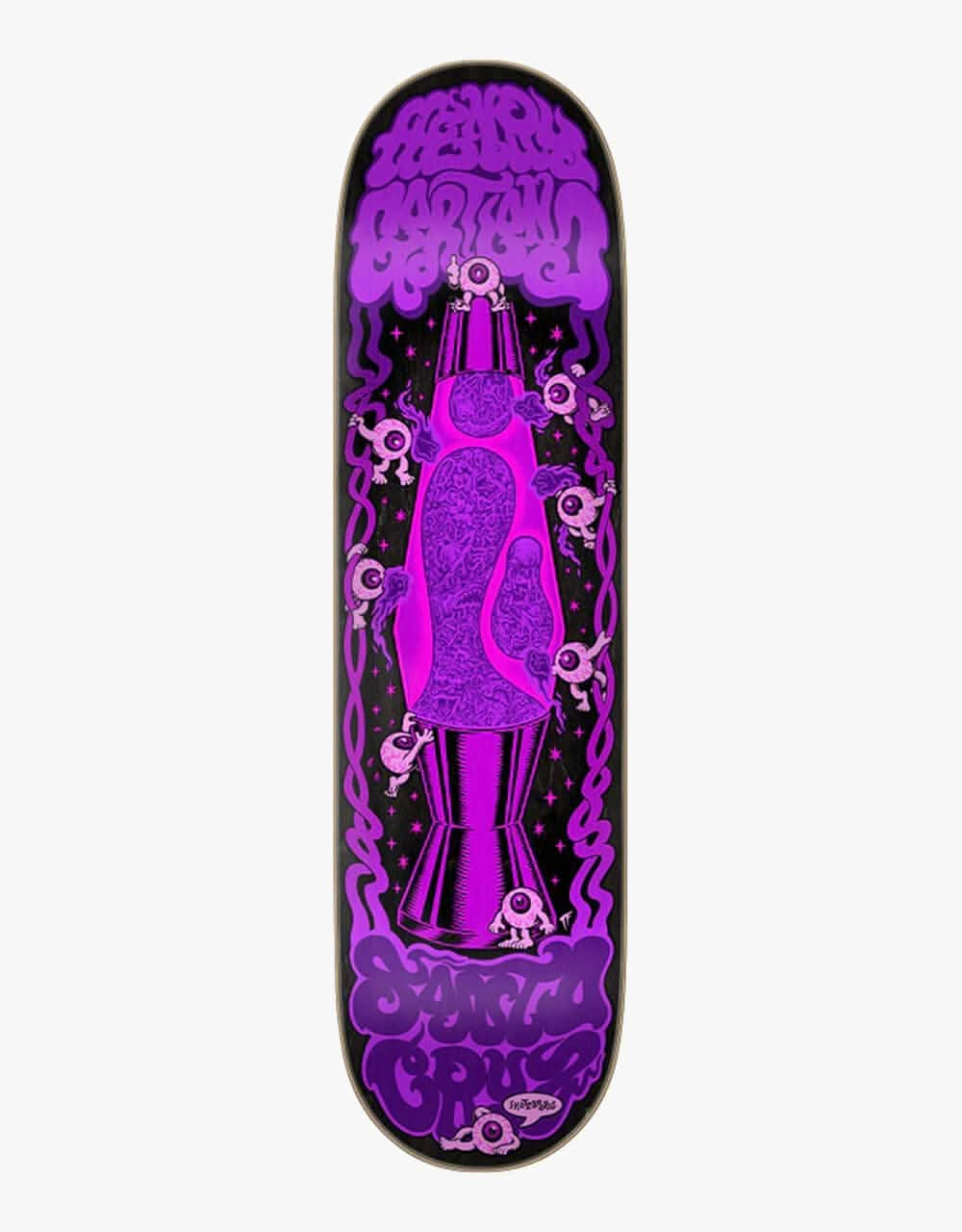 Santa Cruz Gartland Lava Lamp Skateboard Deck - 8.28"