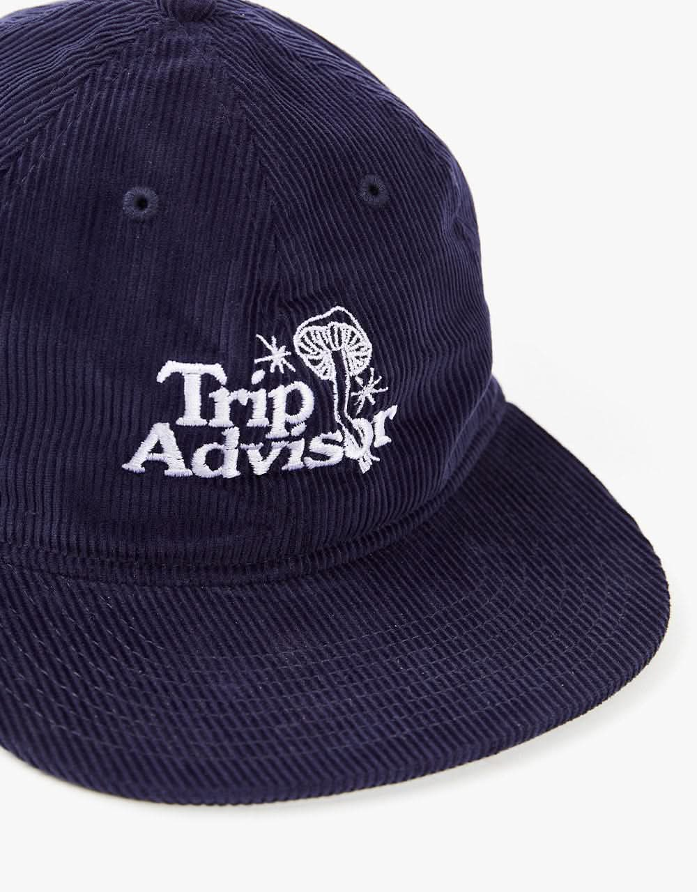 Playdude Trip Advisor Corduroy Cap - Navy