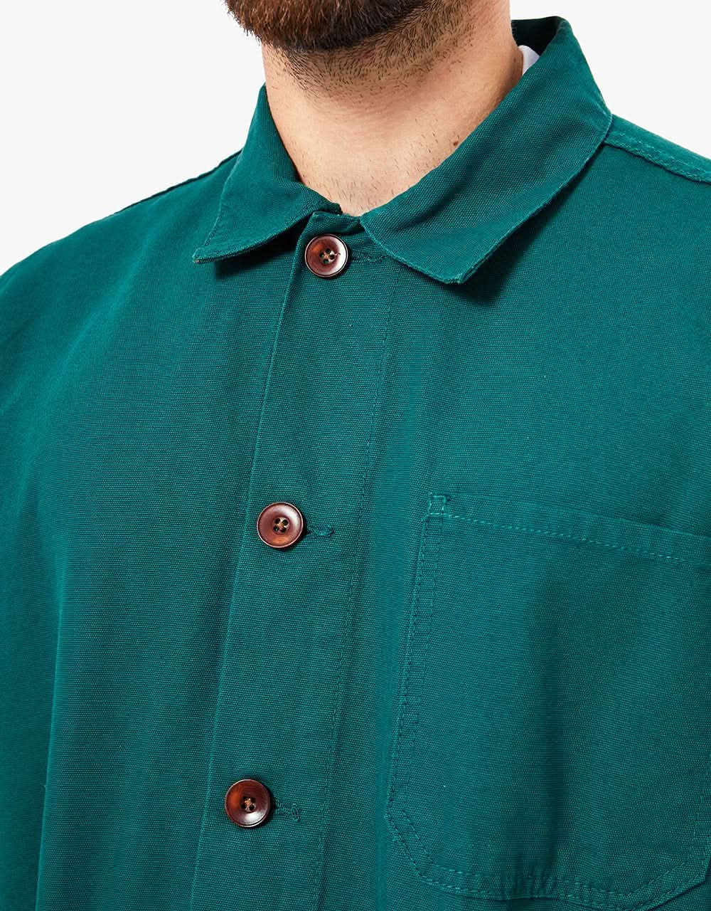 Uskees Lot #3001 L/S Overshirt - Super Green