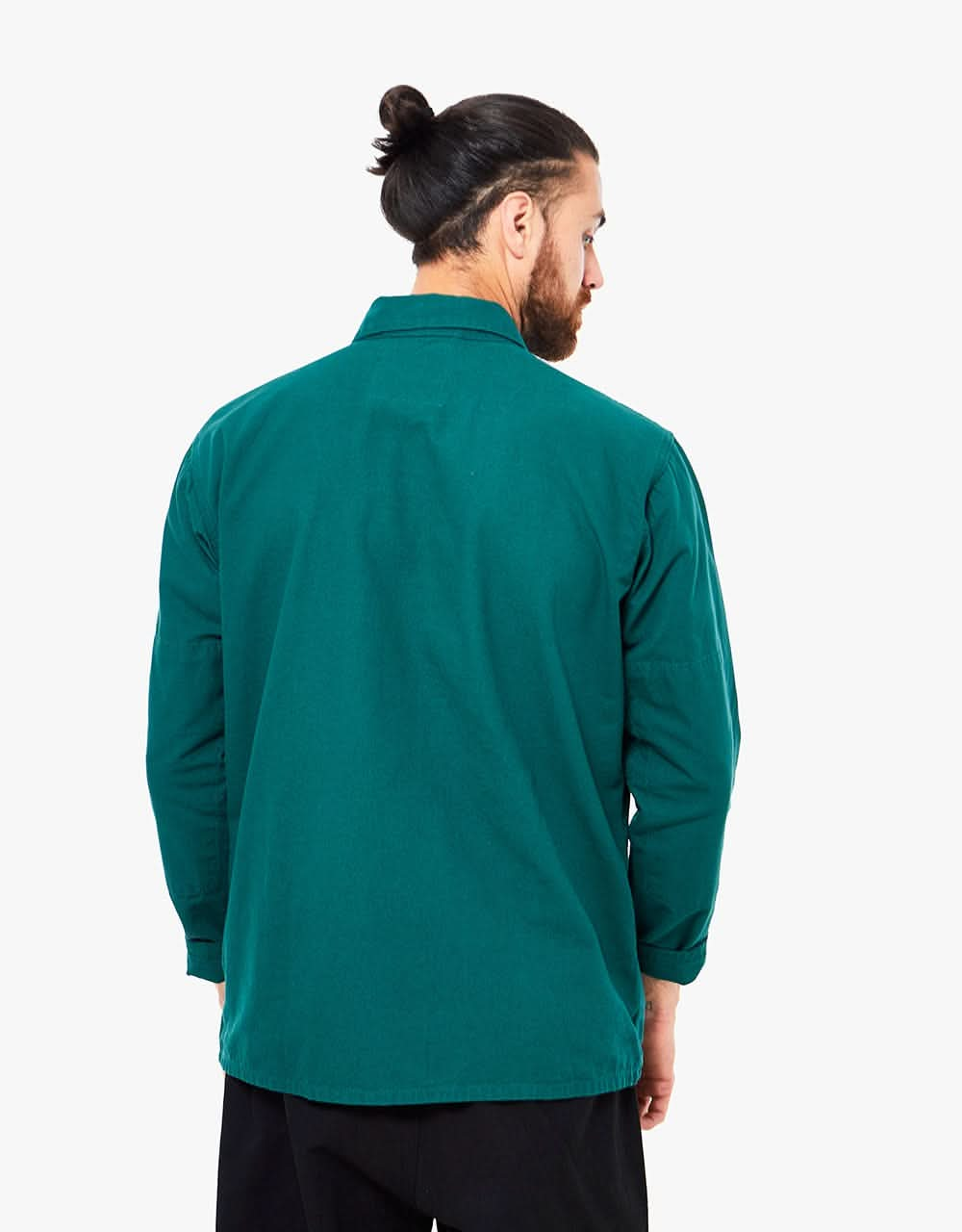 Uskees Lot #3001 L/S Overshirt - Super Green