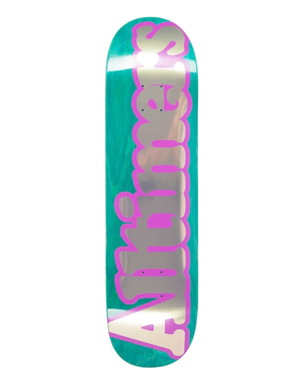 Alltimers Broadway Foil Logo Skateboard Deck - 8.25"