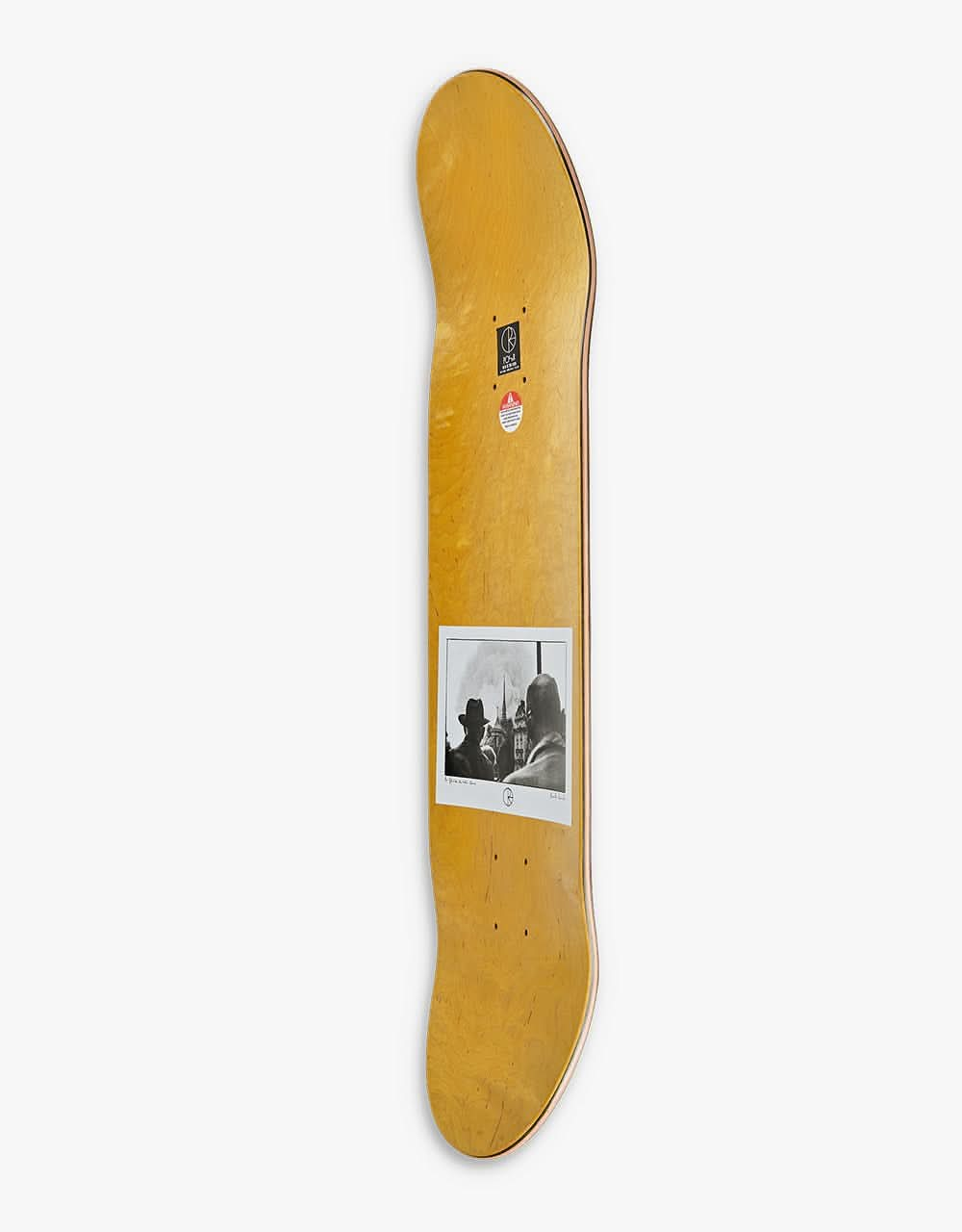 Polar Grund Notre Dame SLICK Skateboard Deck - 8.5"