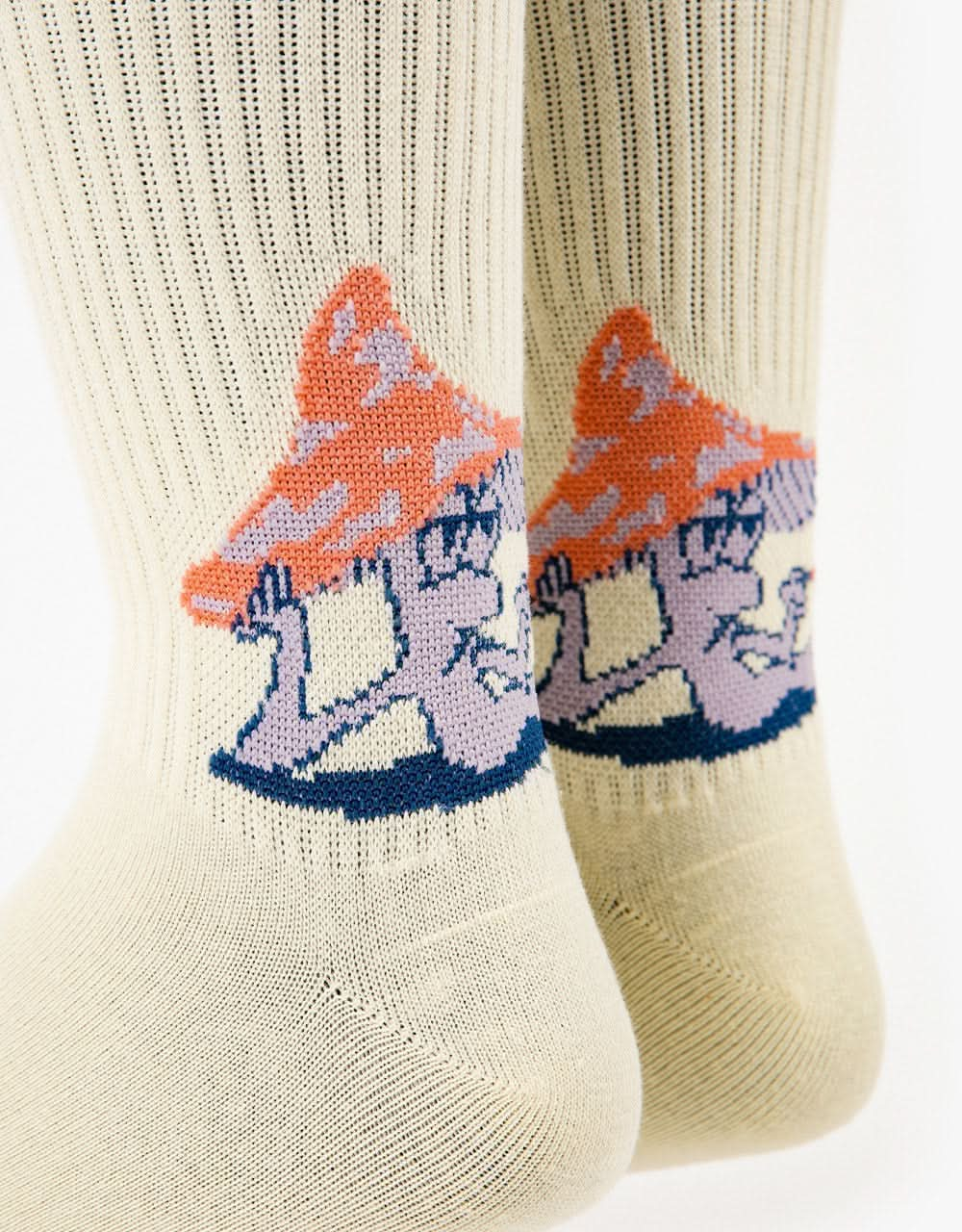 Jungles Jungles Mushroom Guy Socks - White