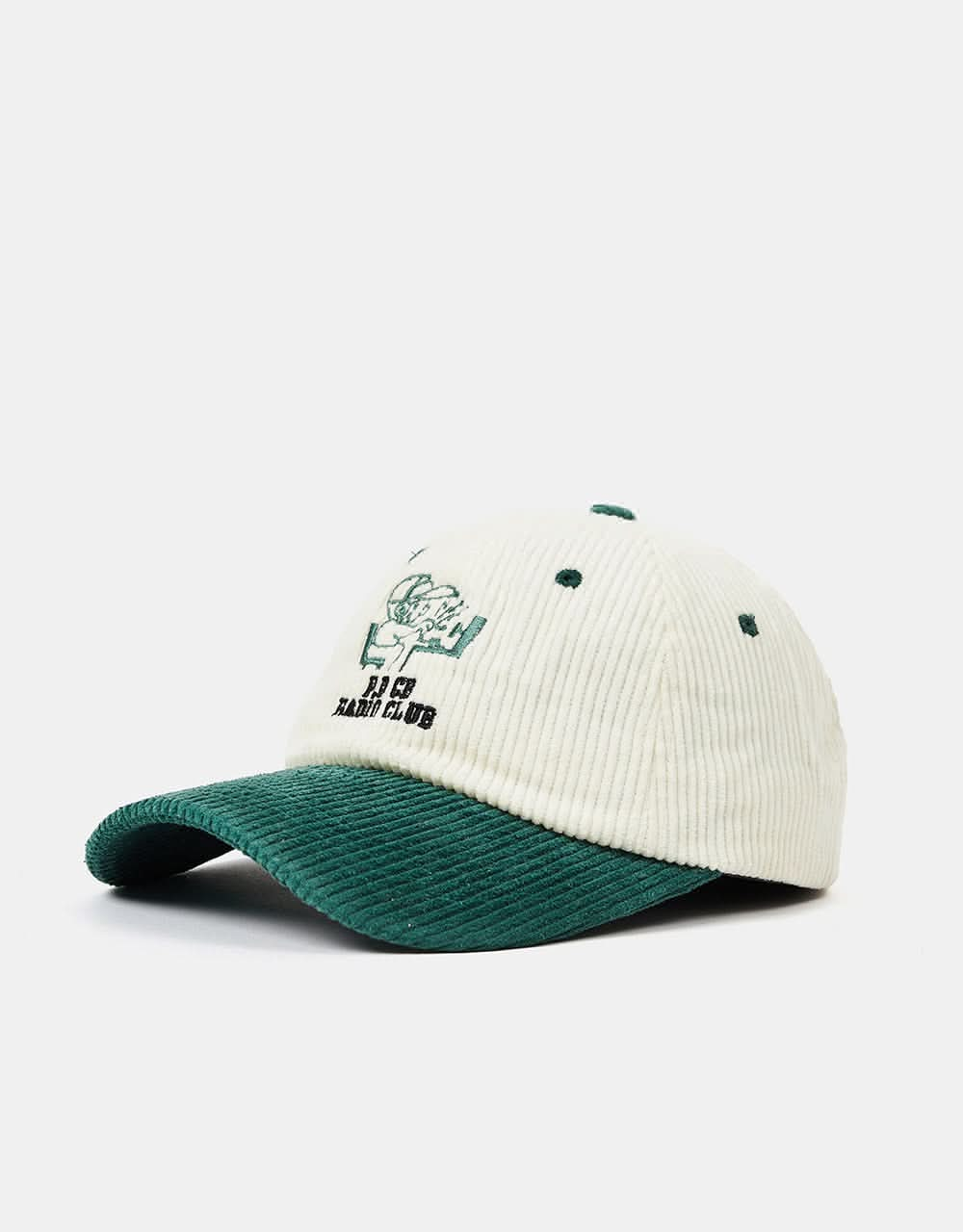 Playdude Radio Club Corduroy Cap - Forest