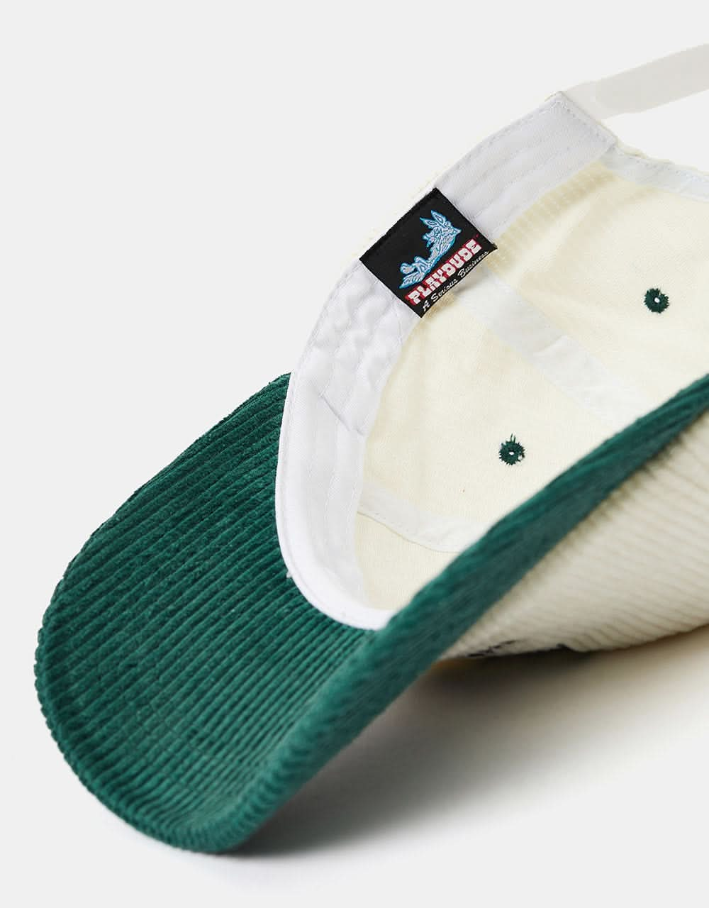 Playdude Radio Club Corduroy Cap - Forest