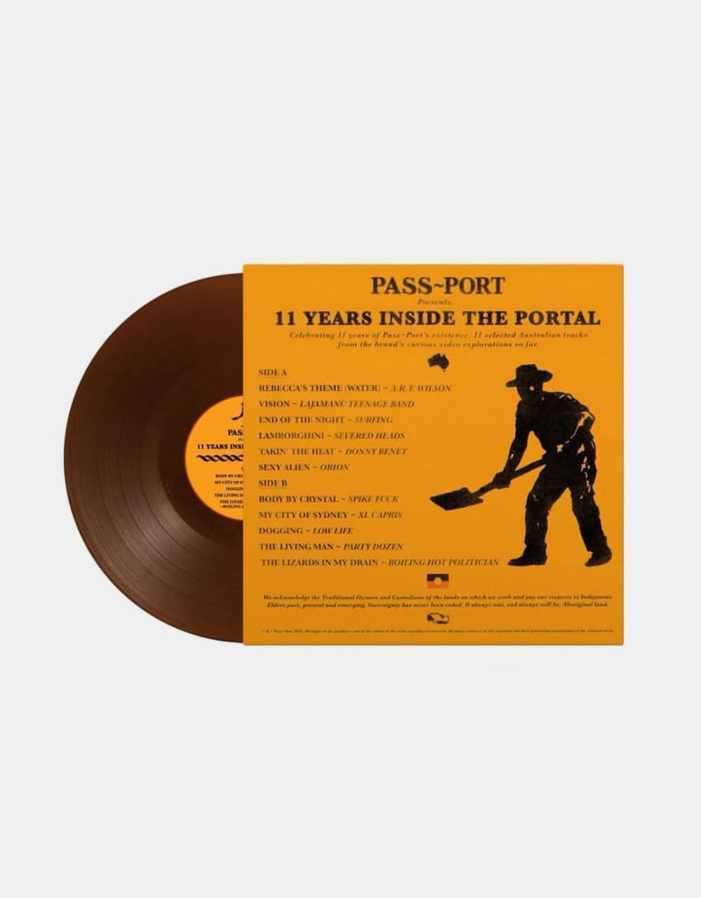 Pass Port 11 Year Vinyl - Gold/Black