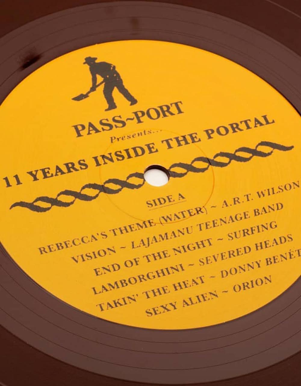 Pass Port 11 Year Vinyl - Gold/Black