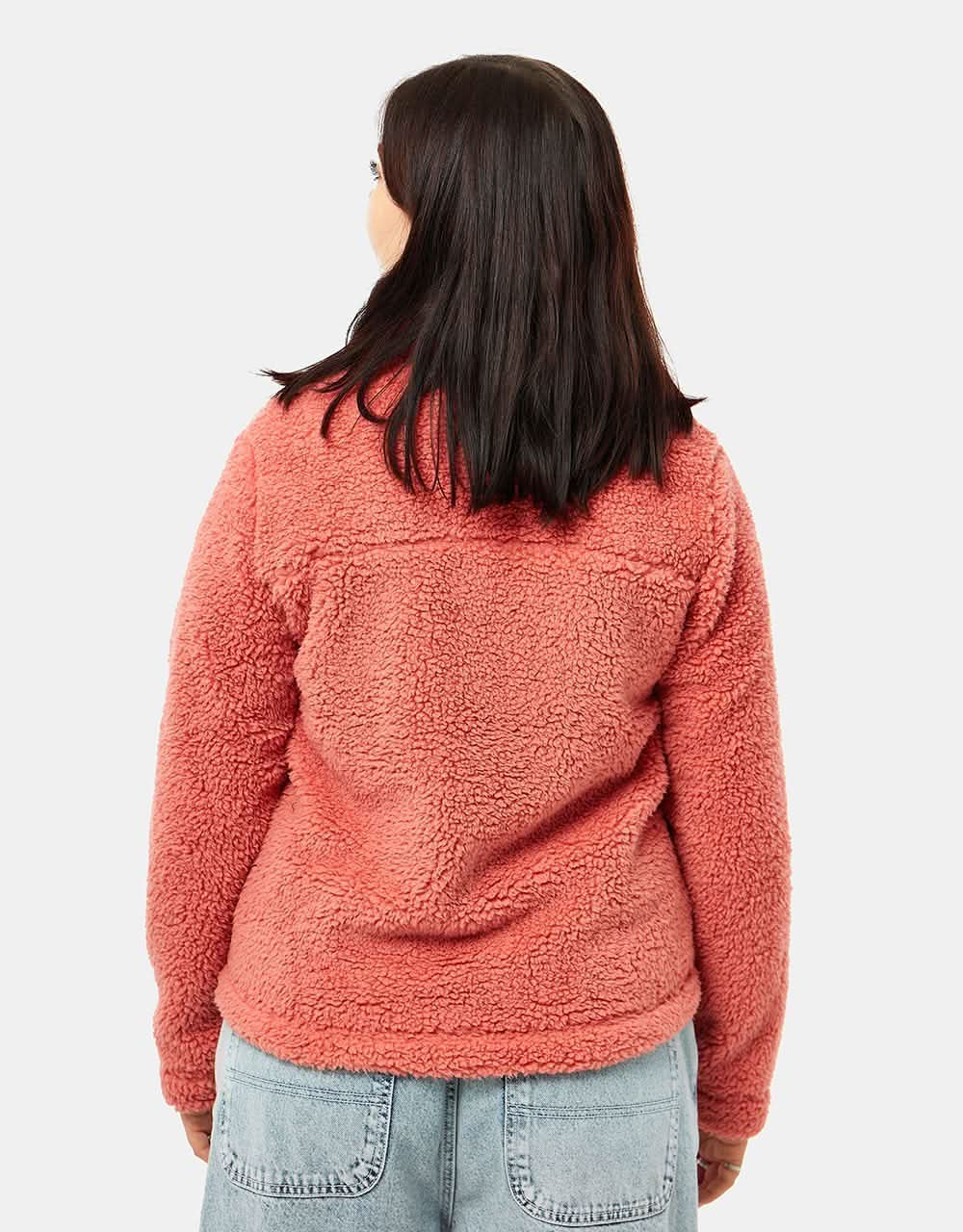 Columbia Womens Winter Pass™ Sherpa FZ Fleece - Dark Coral