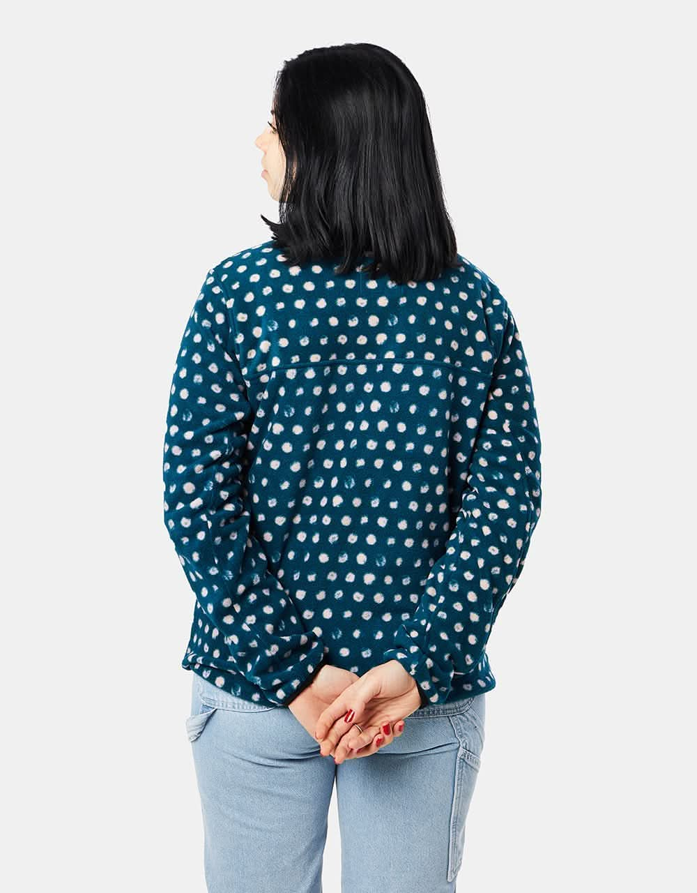 KAVU Womens Cavanaugh Fleece - Pinerose Dots