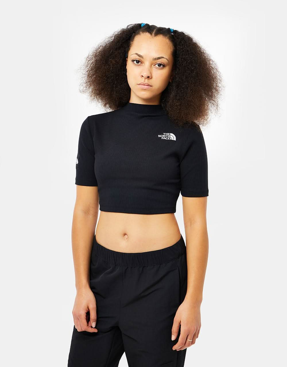 The North Face Womens Gartha Rib Top - TNF Black