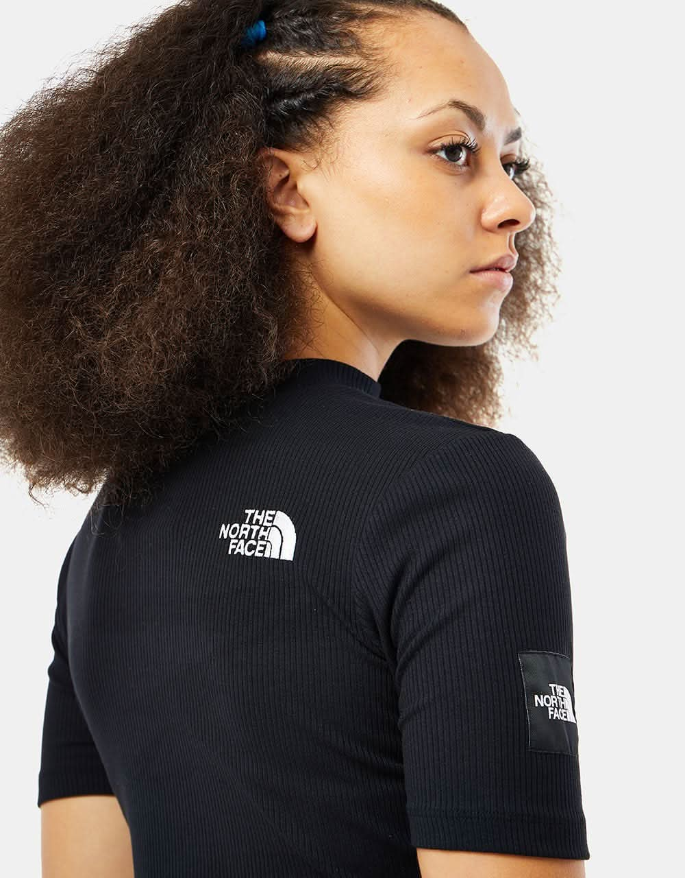 The North Face Womens Gartha Rib Top - TNF Black