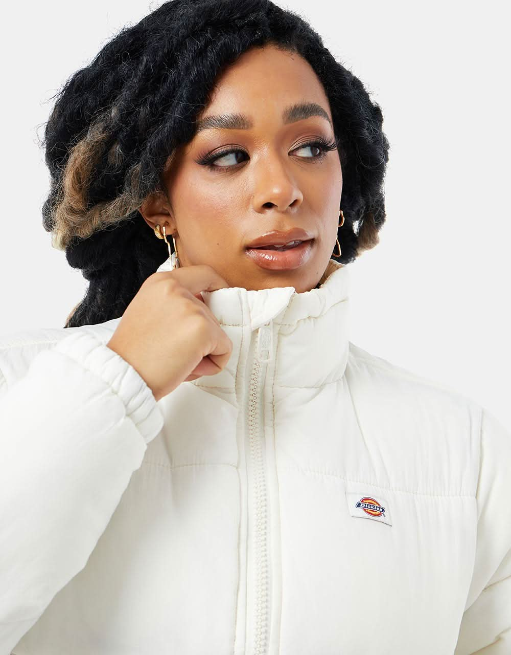 Dickies Femme Alatna Puffer Jacket - Écru