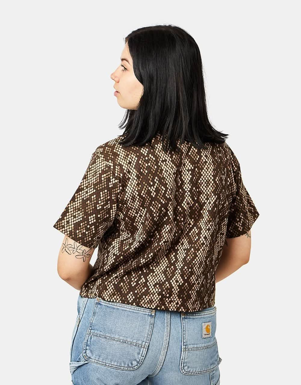 Dickies Womens Camden S/S Shirt - Khaki