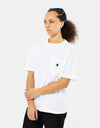 Carhartt WIP Womens S/S Pocket T-Shirt - White