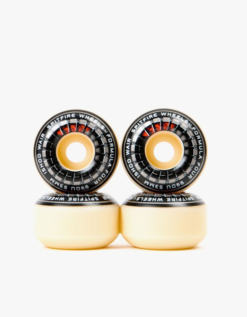 Spitfire Ishod Burnout II Formula Four Classic 99d Skateboard Wheel - 53mm