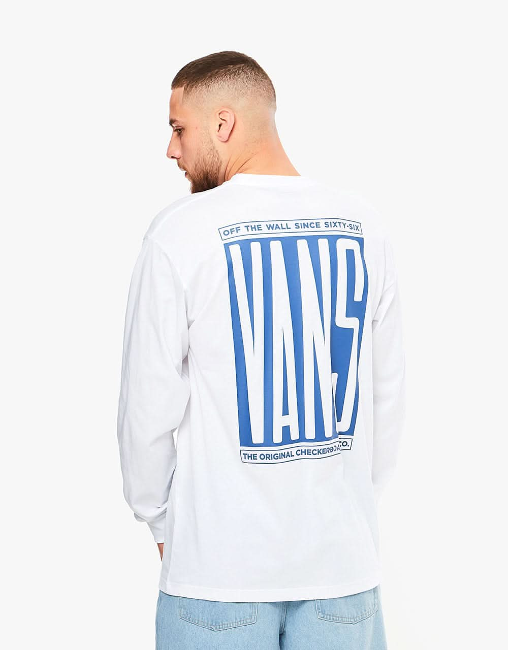 Vans Type Stetch L/S T-Shirt - White