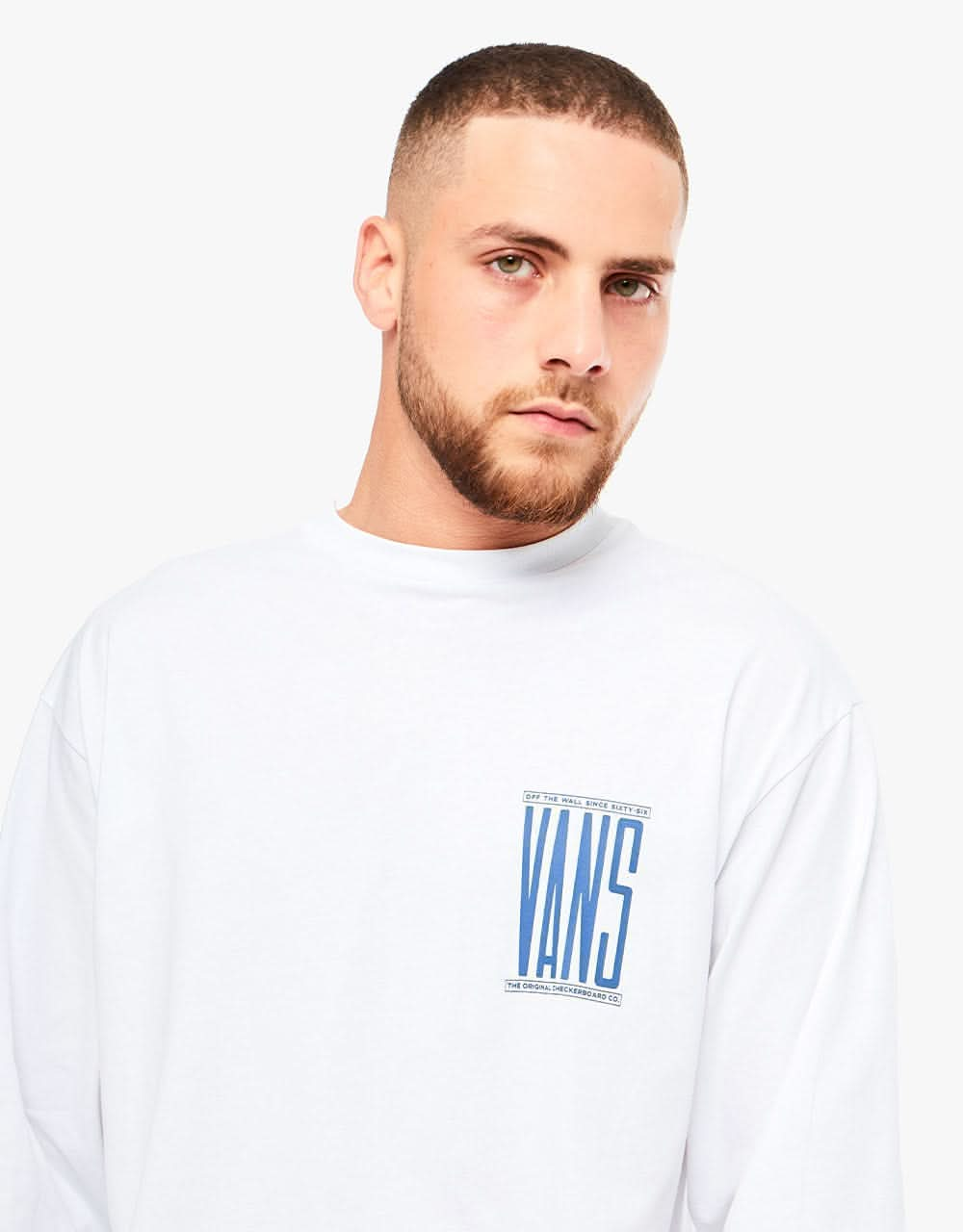 Vans Type Stetch L/S T-Shirt - White