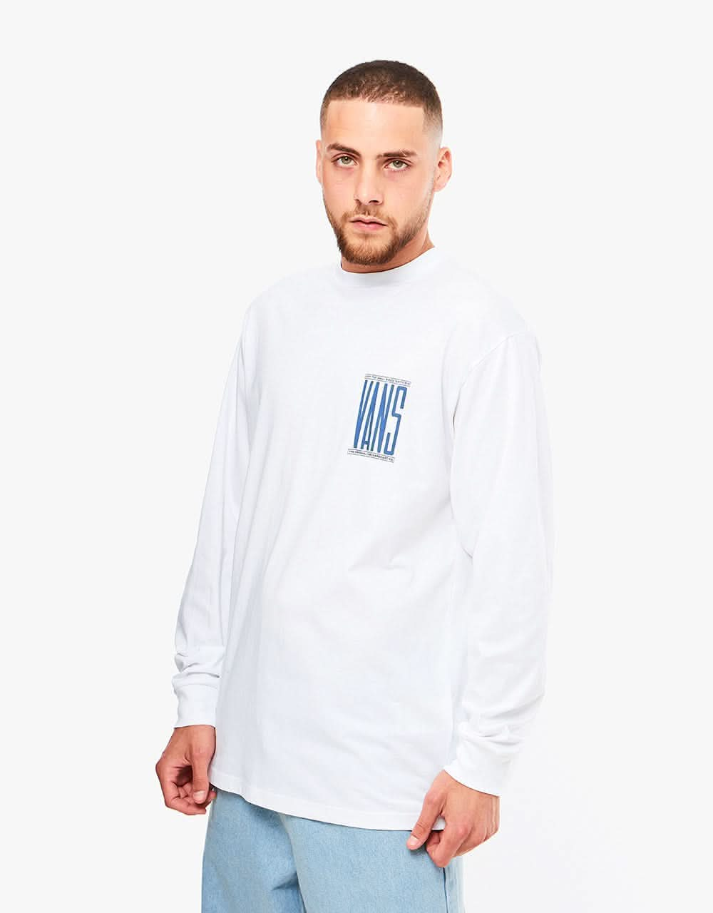 Vans Type Stetch L/S T-Shirt - White